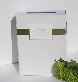 'Classic' Wedding Cards and Gift Token Posting Box